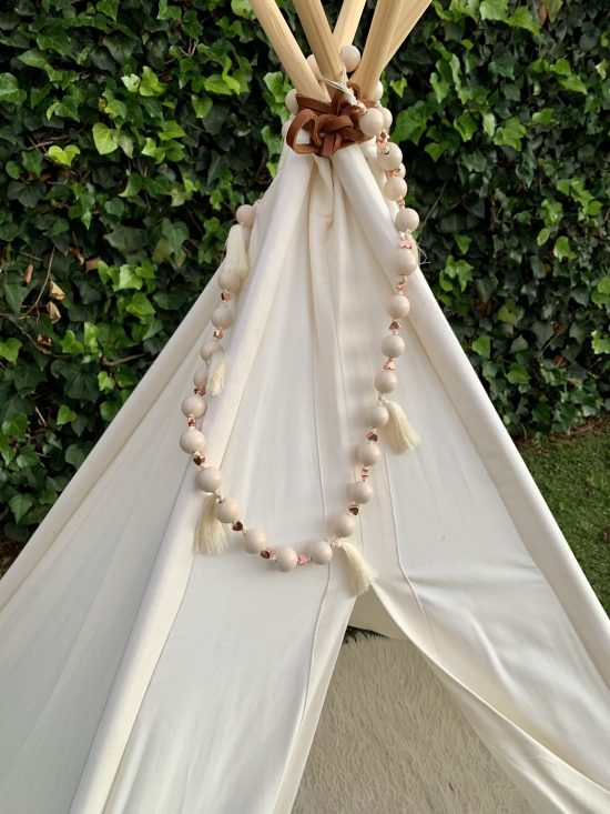 DIY Beaded Garland by Nikita Camacho Lifestyle and mommy blogger