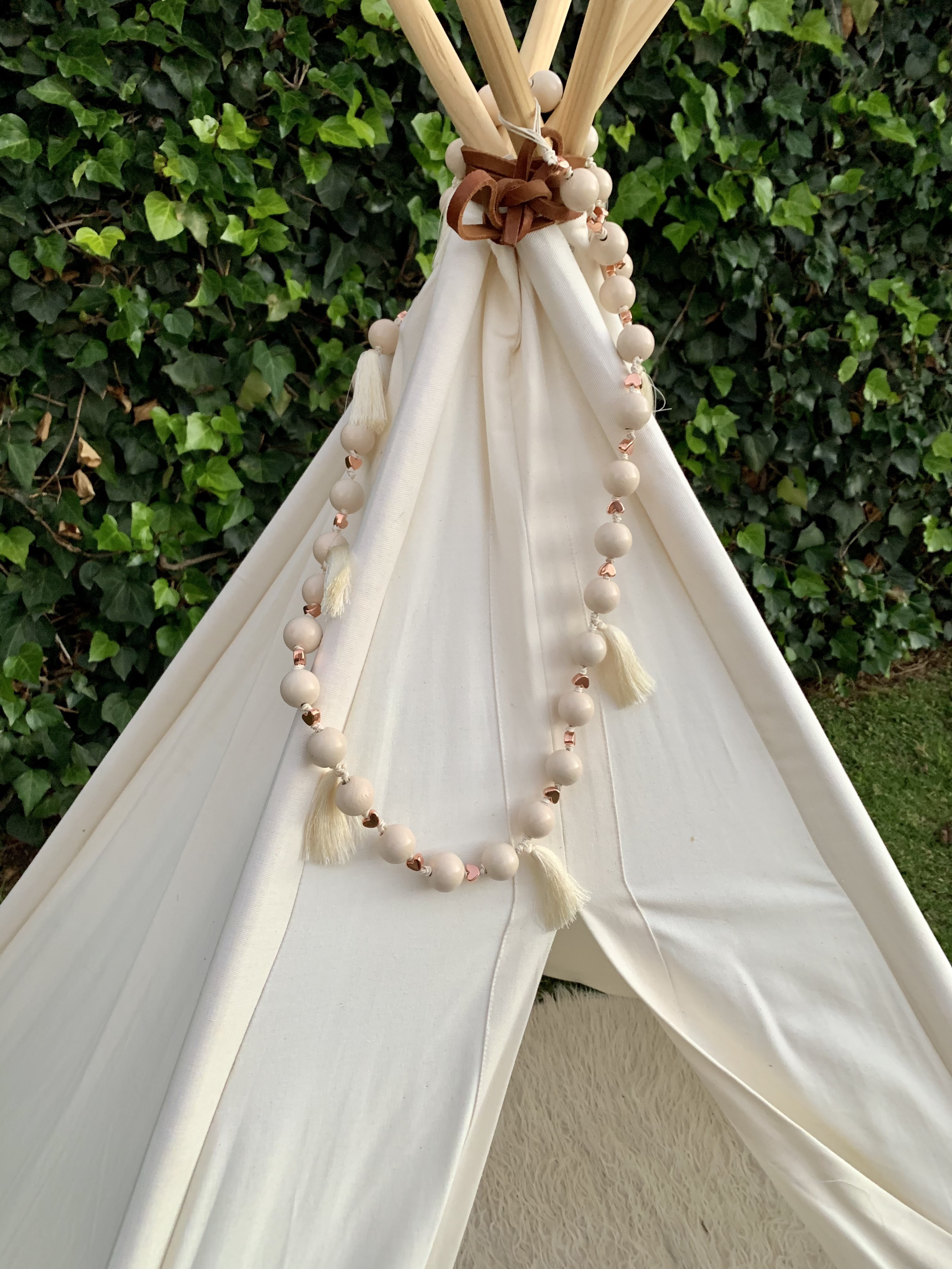 DIY Beaded Garland by Nikita Camacho Lifestyle and mommy blogger